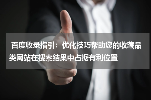  百度收录指引：优化技巧帮助您的收藏品类网站在搜索结果中占据有利位置