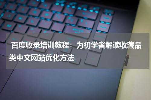  百度收录培训教程：为初学者解读收藏品类中文网站优化方法