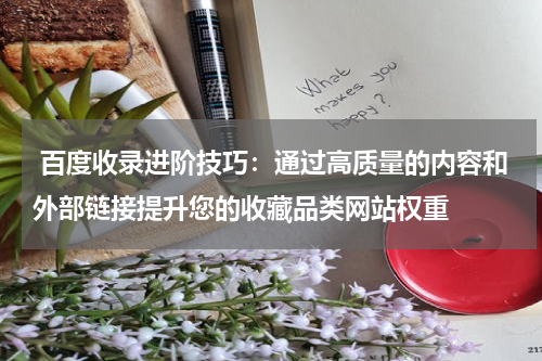  百度收录进阶技巧：通过高质量的内容和外部链接提升您的收藏品类网站权重