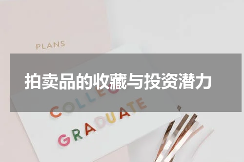  拍卖品的收藏与投资潜力