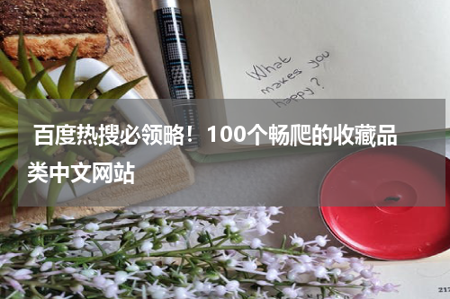 百度热搜必领略！100个畅爬的收藏品类中文网站