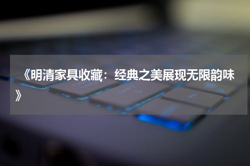  《明清家具收藏：经典之美展现无限韵味》