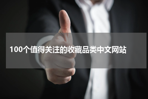  100个值得关注的收藏品类中文网站