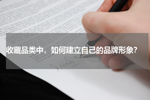  收藏品类中，如何建立自己的品牌形象？