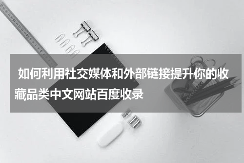  如何利用社交媒体和外部链接提升你的收藏品类中文网站百度收录