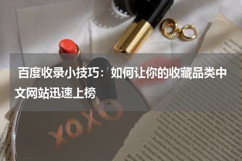  百度收录小技巧：如何让你的收藏品类中文网站迅速上榜