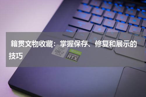  籍贯文物收藏：掌握保存、修复和展示的技巧