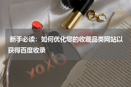  新手必读：如何优化您的收藏品类网站以获得百度收录