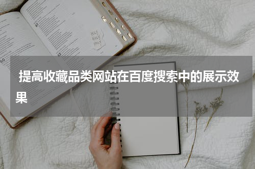  提高收藏品类网站在百度搜索中的展示效果
