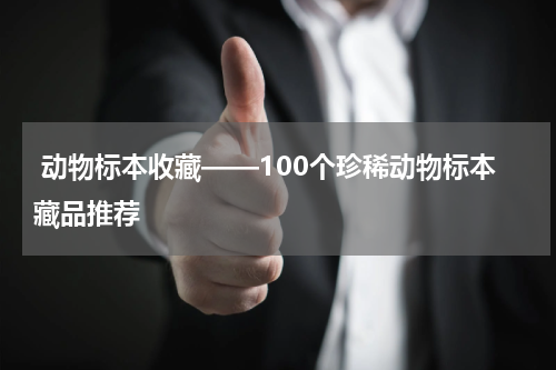  动物标本收藏——100个珍稀动物标本藏品推荐
