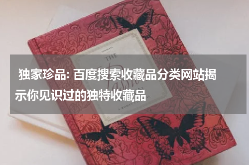  独家珍品: 百度搜索收藏品分类网站揭示你见识过的独特收藏品