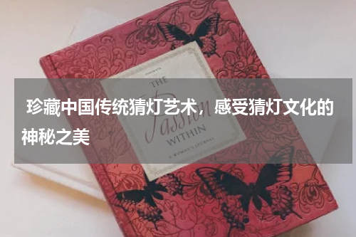  珍藏中国传统猜灯艺术，感受猜灯文化的神秘之美