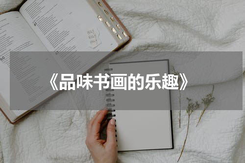  《品味书画的乐趣》