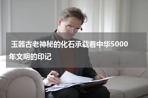  玉器古老神秘的化石承载着中华5000年文明的印记
