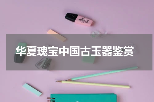  华夏瑰宝中国古玉器鉴赏