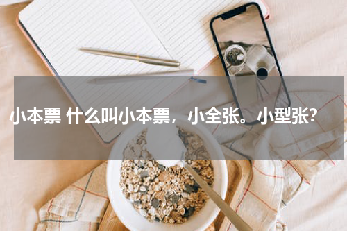 小本票 什么叫小本票，小全张。小型张？